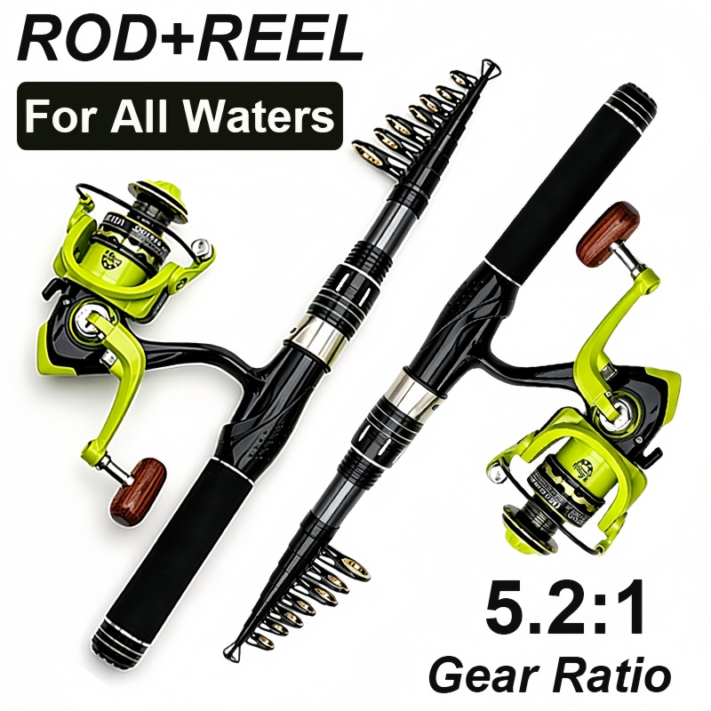 Fishing Rod Spinning - مجموعة صنارة و بكرة صيد دوارة