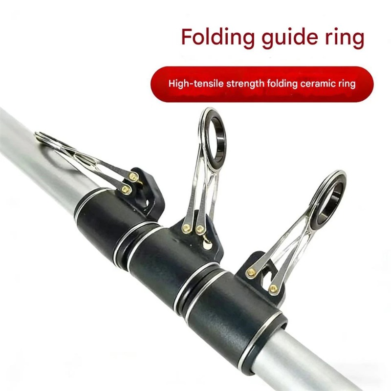 طقم دليل صيد من الفولاذ المقاو - مراجعة Fishing Rod Building Kit وسعره