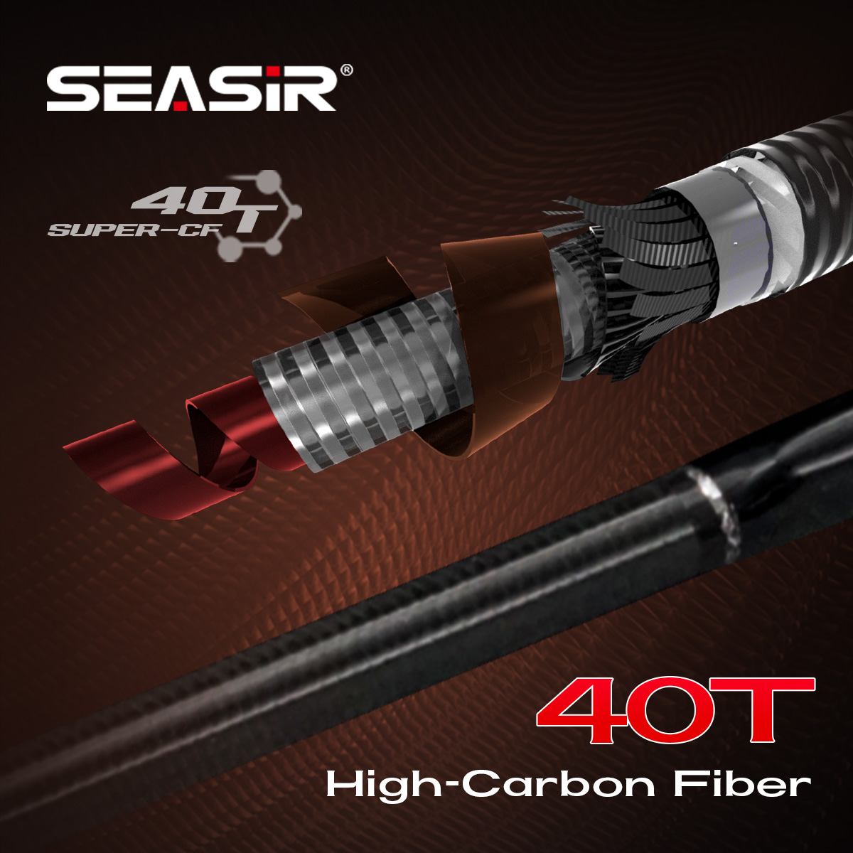 Seasir Salminus XF M/MH صنارة  - مراجعة Fishing Rod Surf وسعره