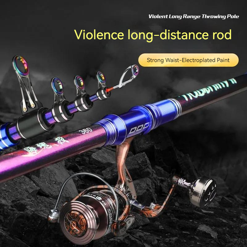 صنارة صيد السمك فائقة الصلابة  - مراجعة Fishing Rod Surf وسعره