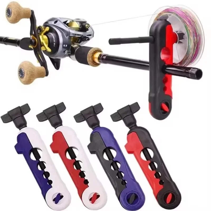 1/2 قطعة: أداة لف خيط الصيد، ح - مراجعة Fishing Rod Spinning وسعره