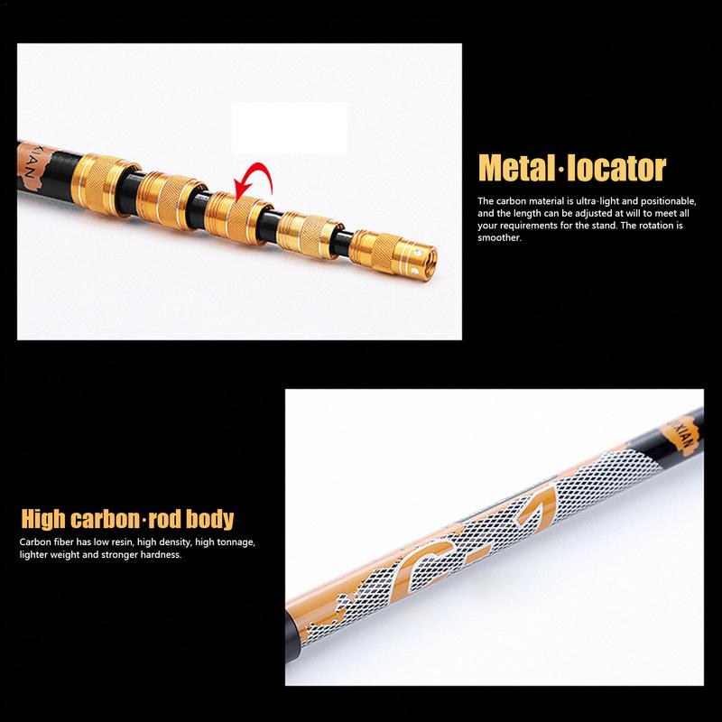 أصحاب قصبة صيد خشبية 360 درجة  - مراجعة Fishing Rod Casting وسعره