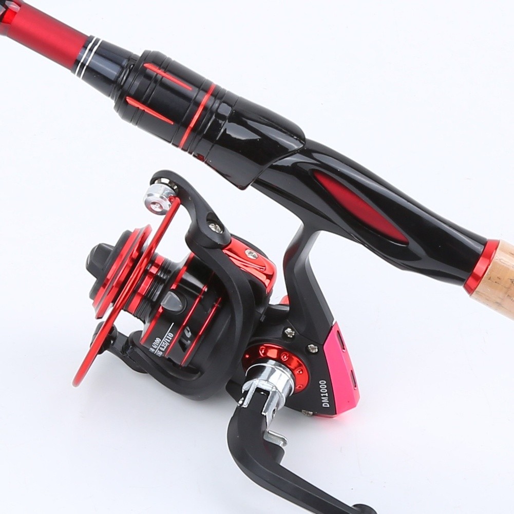 قصبة صيد من ألياف الكربون خفيف - مراجعة Fishing Rod Combo وسعره
