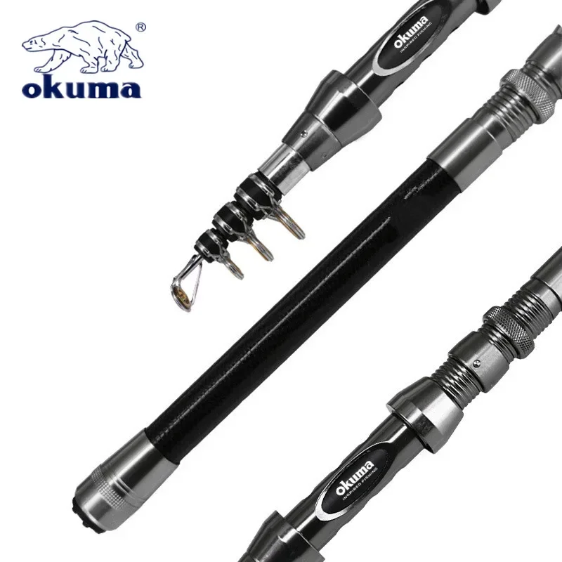 OKUMA جديد الكربون روك قضيب 1. - مراجعة Fishing Rod Surf وسعره